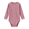 Print Merino Wool Baby Jumpsuit